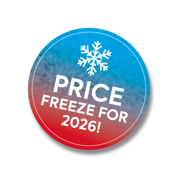 Price Freeze for 2026 Roundel