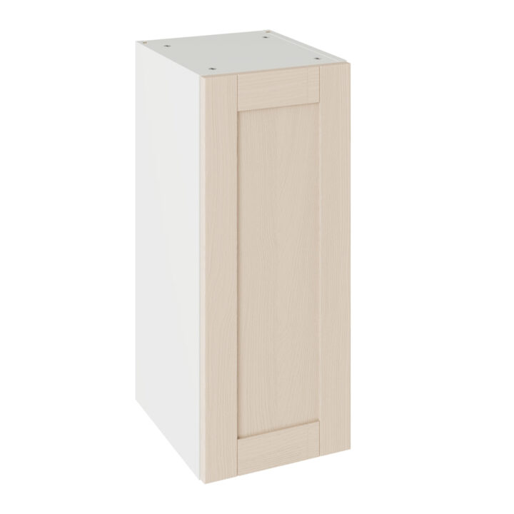 5-Piece Shaker Woodgrain Cashmere 300 Wall Kitchen Cabinet