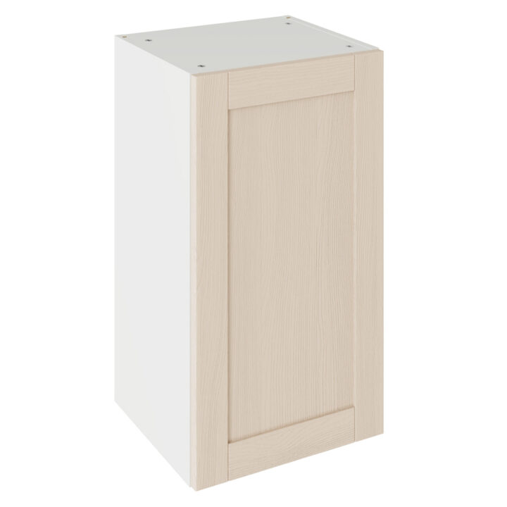 5-Piece Shaker Woodgrain Cashmere 400 Wall Kitchen Cabinet