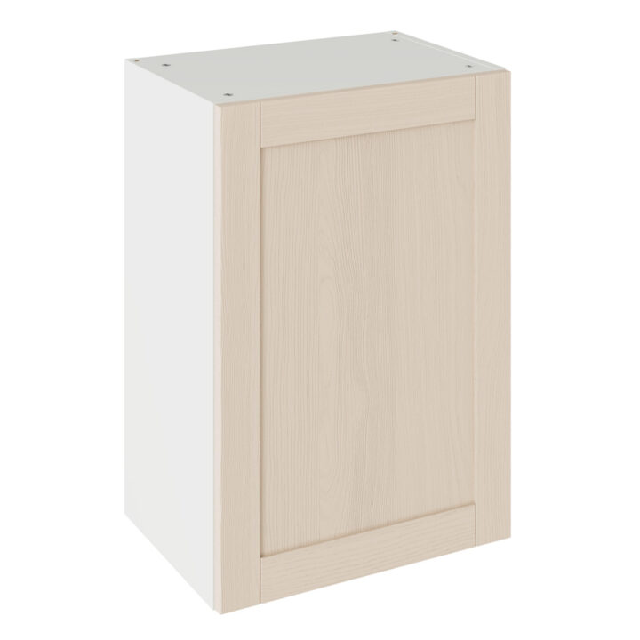 5-Piece Shaker Woodgrain Cashmere 500 Wall Kitchen Cabinet