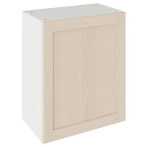 5-Piece Shaker Woodgrain Cashmere 600 Wall Kitchen Cabinet