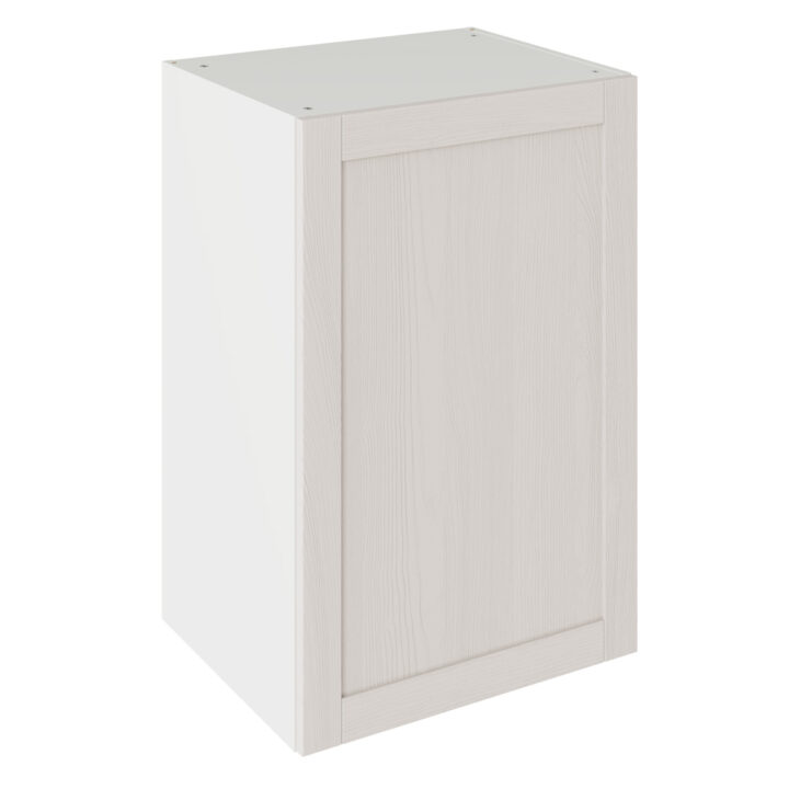 5-Piece Shaker Woodgrain Light Grey 600 Boiler Housing Wall Kitchen Cabinet