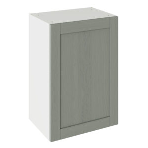 5-Piece Shaker Woodgrain Sage Green 500 Wall Kitchen Cabinet