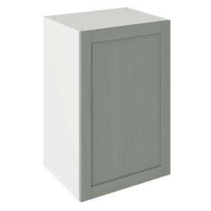 5-Piece Shaker Woodgrain Sage Green 600 Boiler Housing Wall Kitchen Cabinet