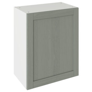 5-Piece Shaker Woodgrain Sage Green 600 Wall Kitchen Cabinet