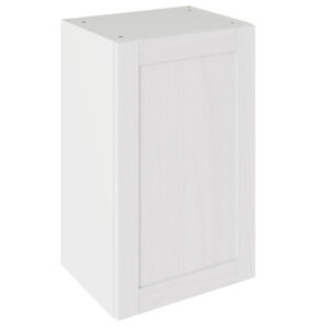 5-Piece Shaker Woodgrain White 450 Wall Kitchen Cabinet