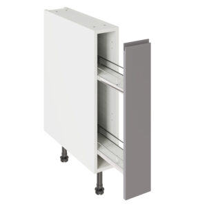 J Pull Gloss Dust Grey 150 Base Kitchen Cabinet Pull Out