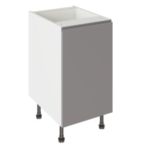J Pull Gloss Dust Grey 450 Base Kitchen Cabinet