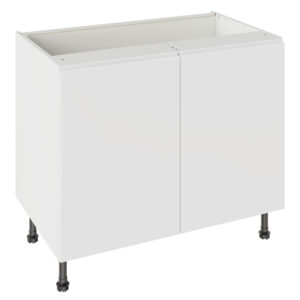 J Pull Gloss White 1000 Base Kitchen Cabinet