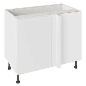 J Pull Gloss White 1000 Blind Corner Base Kitchen Cabinet