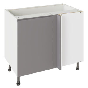 J Pull Matt Dust Grey 1000 Blind Corner Base Kitchen Cabinet