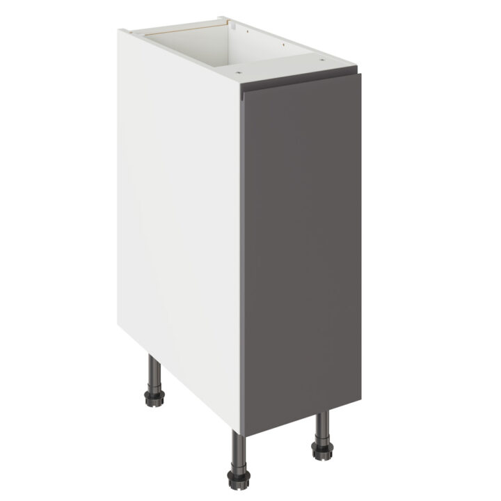 J Pull Matt Graphite 300 Base Kitchen Cabinet