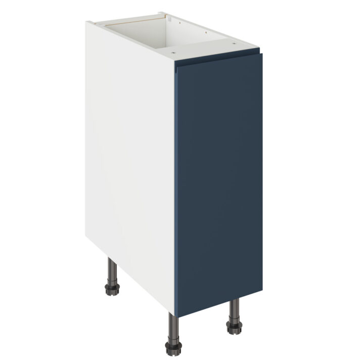 J Pull Matt Indigo Blue 300 Base Kitchen Cabinet