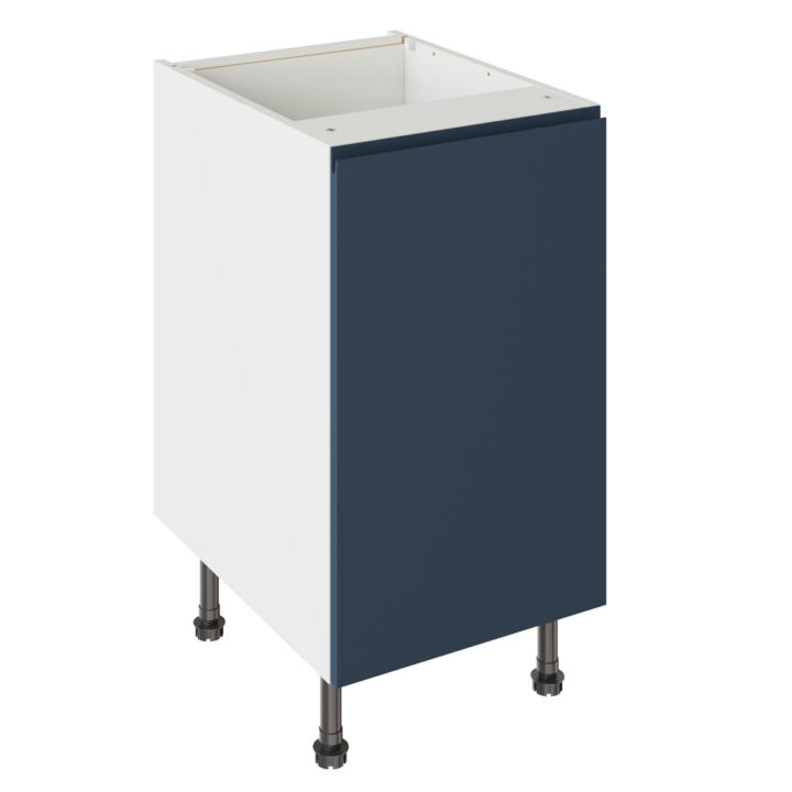 J Pull Matt Indigo Blue 450 Base Kitchen Cabinet