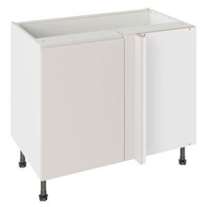 J Pull Matt Light Grey 1000 Blind Corner Base Kitchen Cabinet