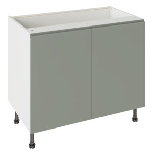 J Pull Matt Sage Green 1000 Base Kitchen Cabinet