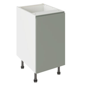 J Pull Matt Sage Green 450 Base Kitchen Cabinet
