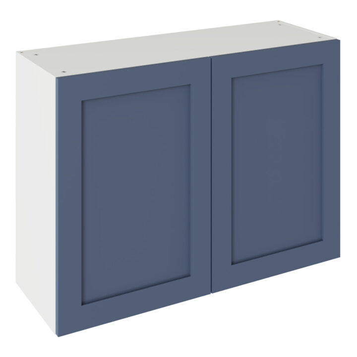 Shaker Matt Alby Blue 1000 Wall Kitchen Cabinet
