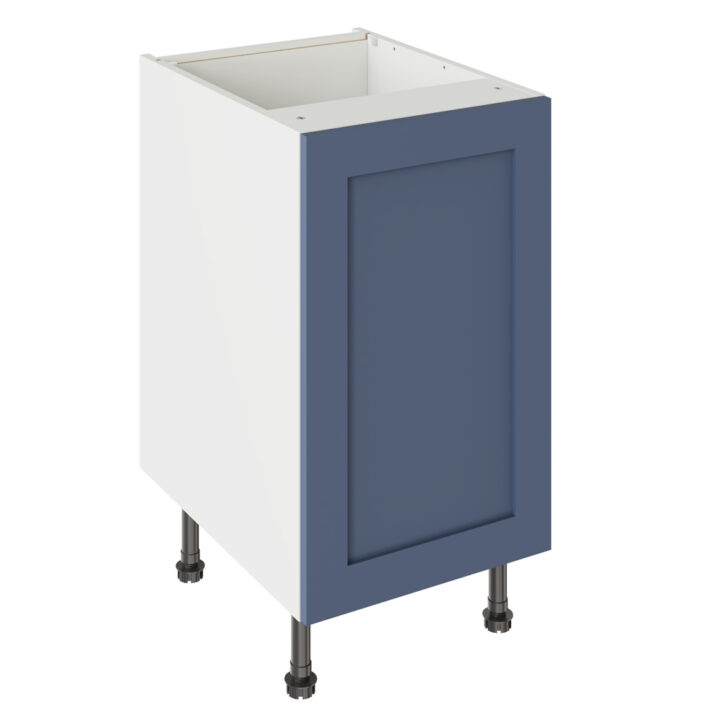Shaker Matt Alby Blue 450 Base Kitchen Cabinet