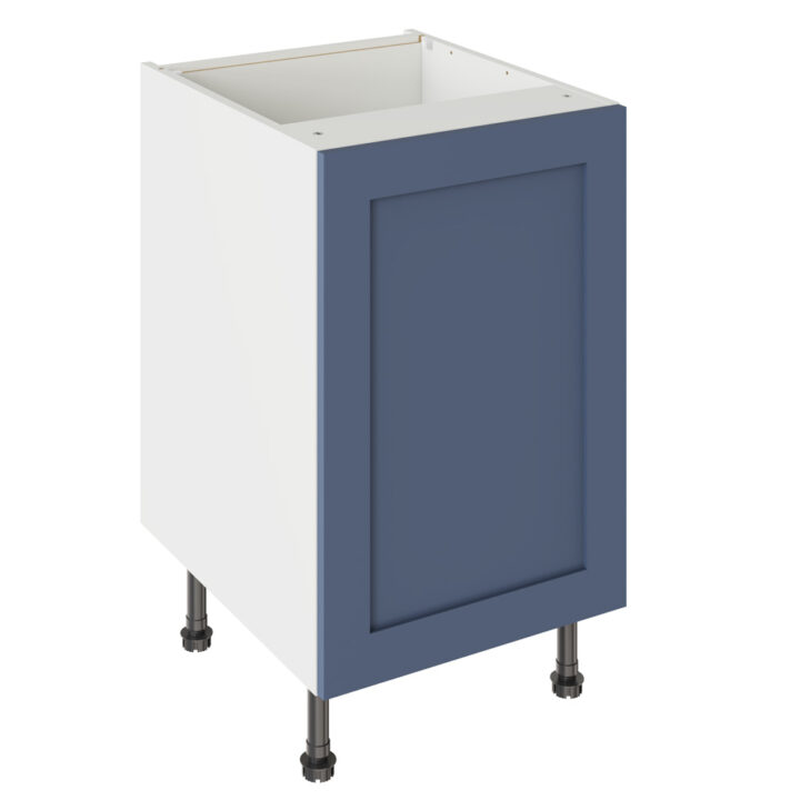 Shaker Matt Alby Blue 500 Base Kitchen Cabinet