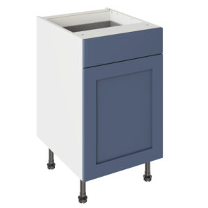 Shaker Matt Alby Blue 500 Drawerline Base Kitchen Cabinet