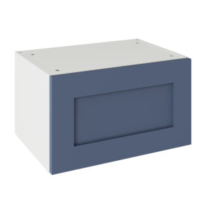 Shaker Matt Alby Blue 500 Short Bridging Wall Kitchen Cabinet