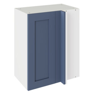 Shaker Matt Alby Blue 600 Blind Corner Wall Kitchen Cabinet
