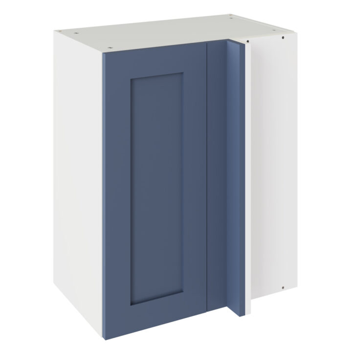 Shaker Matt Alby Blue 600 Blind Corner Wall Kitchen Cabinet