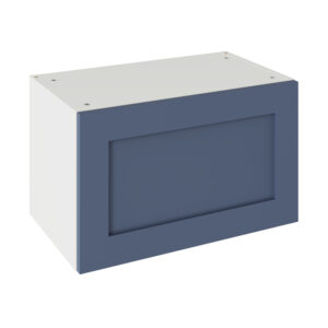 Shaker Matt Alby Blue 600 Bridging Wall Kitchen Cabinet