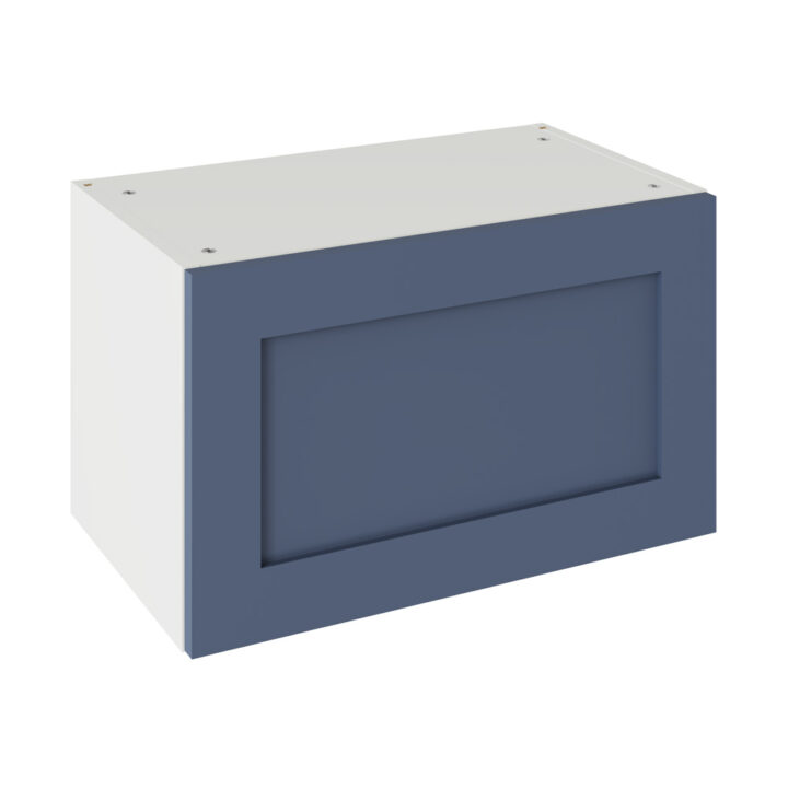 Shaker Matt Alby Blue 600 Bridging Wall Kitchen Cabinet