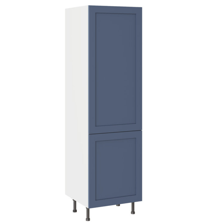 Shaker Matt Alby Blue 600 Fridge and Freezer Housing