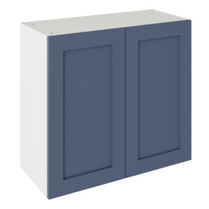 Shaker Matt Alby Blue 800 Wall Kitchen Cabinet