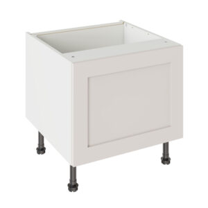 Shaker Matt Light Grey 600 Belfast Sink Base Kitchen Cabinet