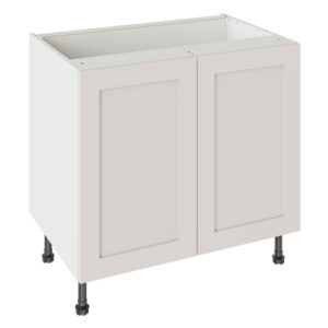 Shaker Matt Light Grey 900 Base Kitchen Cabinet