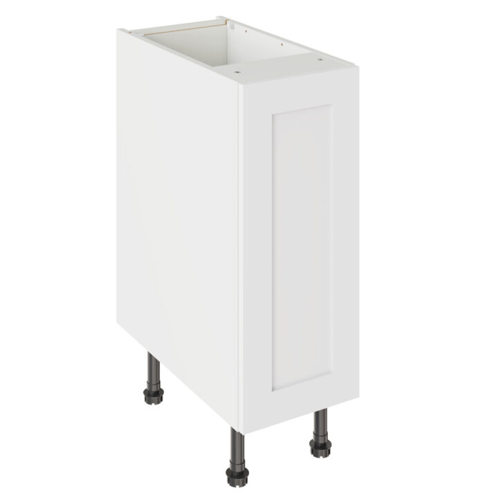 Shaker Matt White 300 Base Kitchen Cabinet