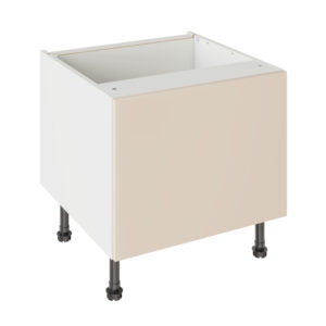 Slab Gloss Cashmere 600 Belfast Sink Base Kitchen Cabinet