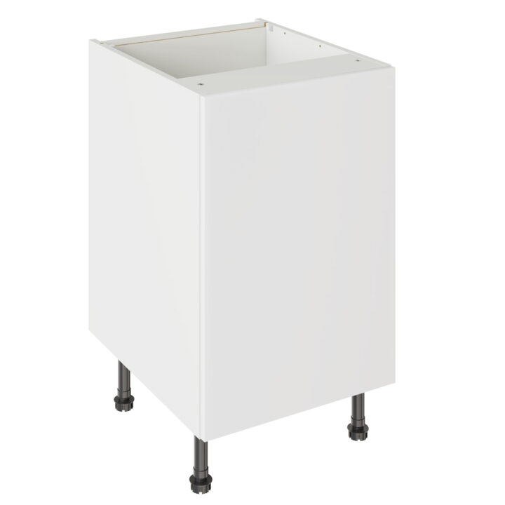 Slab Gloss White 500 Base Kitchen Cabinet