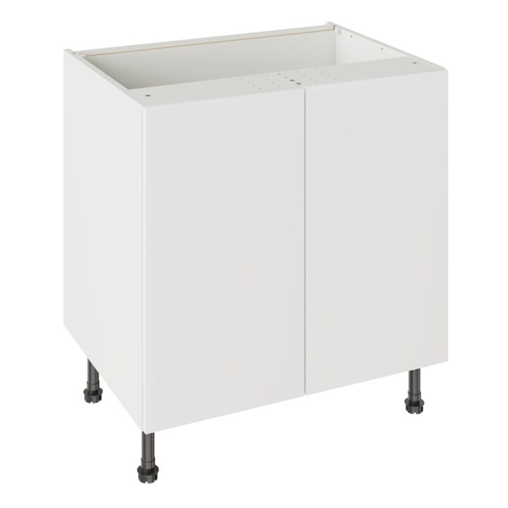 Slab Gloss White 800 Base Kitchen Cabinet