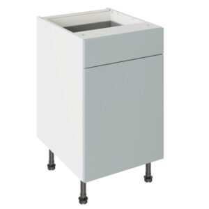 Slab Matt Aquamarine 500 Drawerline Base Kitchen Cabinet