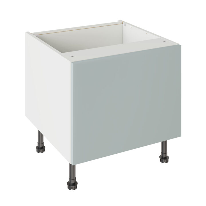 Slab Matt Aquamarine 600 Belfast Sink Base Kitchen Cabinet