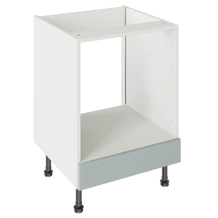 Slab Matt Aquamarine 600 Oven Base Kitchen Cabinet