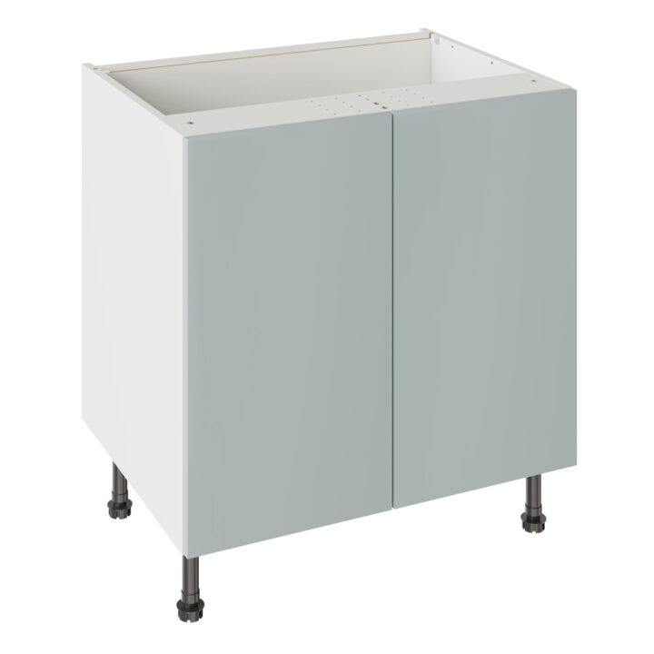 Slab Matt Aquamarine 800 Base Kitchen Cabinet