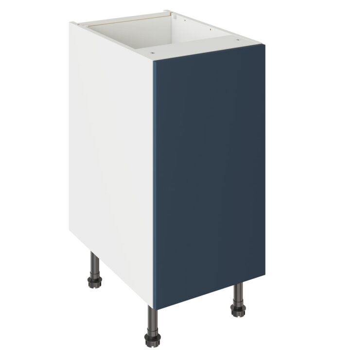 Slab Matt Blue 400 Base Kitchen Cabinet