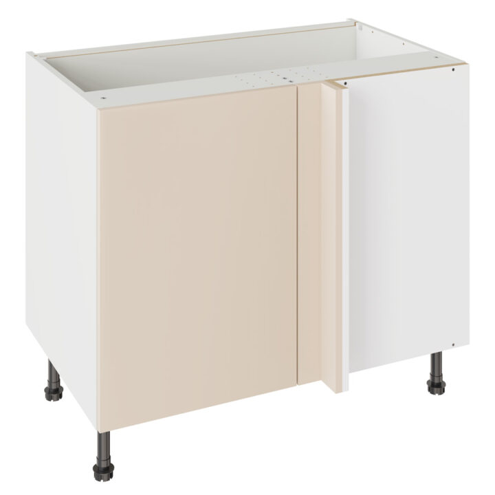 Slab Matt Cashmere 1000 Blind Corner Base Kitchen Cabinet