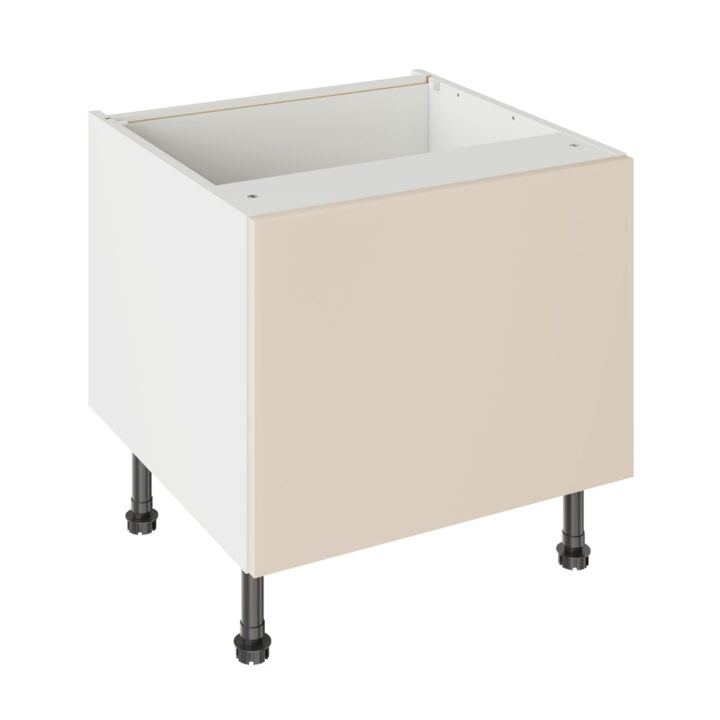 Slab Matt Cashmere 600 Belfast Sink Base Kitchen Cabinet