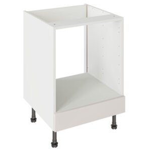 Slab Matt Light Grey 600 Oven Base Kitchen Cabinet