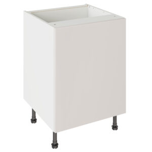 Slab Matt Light Grey 600 Sink Hob Base Kitchen Cabinet