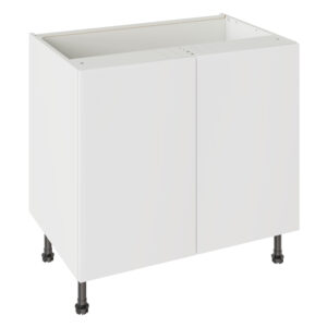 Slab Matt White 900 Base Kitchen Cabinet