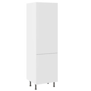 Slab White 600 Fridge and Freezer Housing
