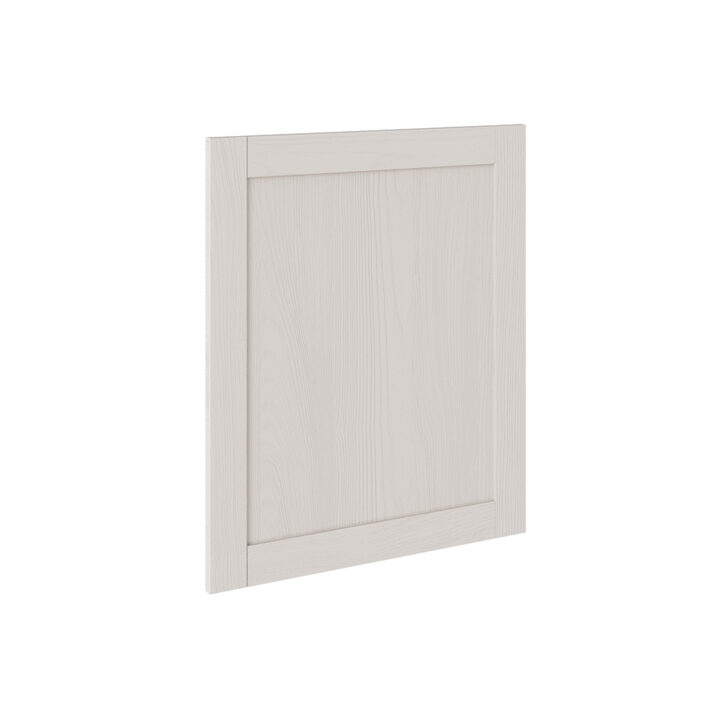 5 Piece Shaker Woodgrain Light Grey 596 Appliance Door